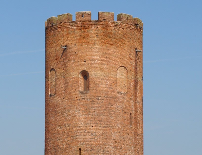 Tower of Kamyanyets (White Tower), Kamyanyets, Brest Region, Belarus